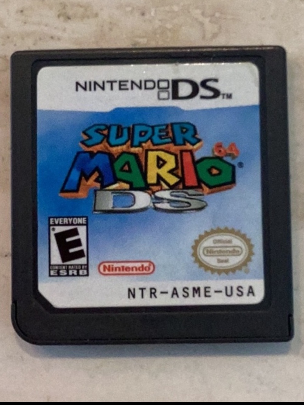 Super Mario 64 Nintendo DS Game Authentic